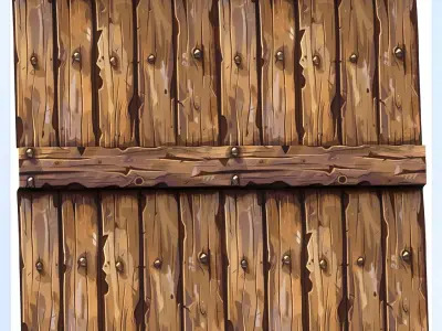 Stylized Wood Seamless Texture Texture