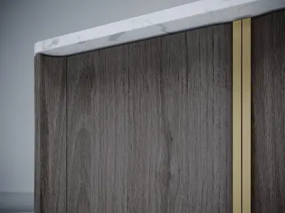 Holly Hunt Oslo Sideboard 3D model