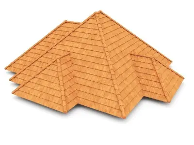 Realistic Roof Tile Collections  3D model