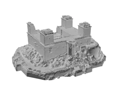 Castle of Diosgyor 3D print model