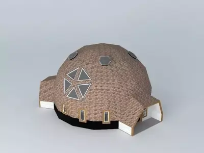 House dome Free 3D model
