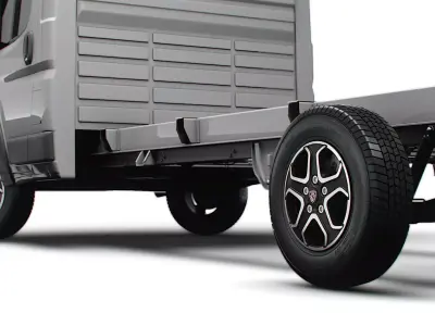 Peugeot Boxer Chassis SingleCab L4 2026 3D model
