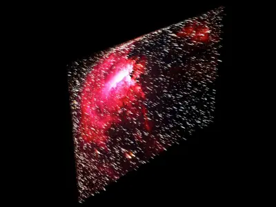 Omega Nebula 3D model