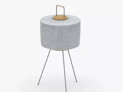 1459 - Floor Lamp Low-poly 3D model