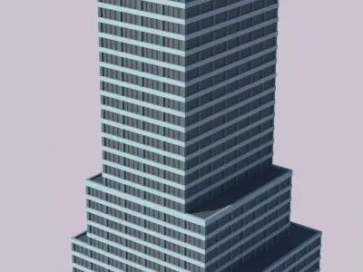 McGraw-Hill Building 3D print model