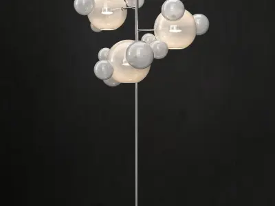 Floor lamp Giopato and Coombes Bolle 18 3D model