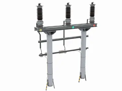 Lightning Arrester 3D model