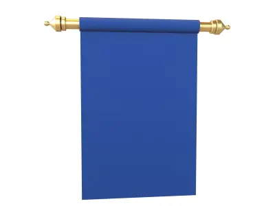 Pennant V1 002 Low-poly 3D model