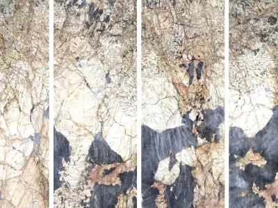 Infinity gold matble 3D model