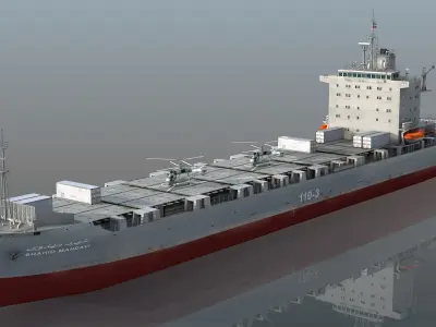  IRIS Shahid Mahdavi C110-3 Iranian Navy drone carrier 