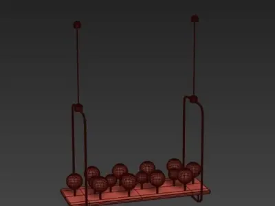 CANDLE lincoln pendant light 3D model