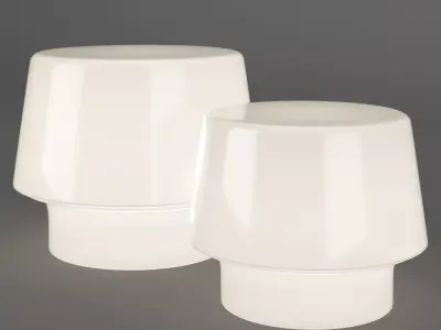 Muuto Cosy in White Lamps 3D model