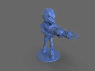 Alien Crypto 137 Sculpture 3D print model