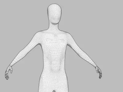 Tesla BOT  Low-poly 3D model