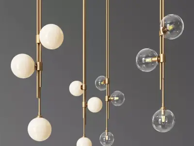 Articolo Lighting Trilogy Ceiling lamp 3D model