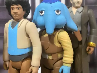 skeleton crew star wars vintage toy kenner 3D print model