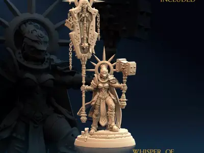 Daughters of the Crimsom Blade - Knight 3D print model