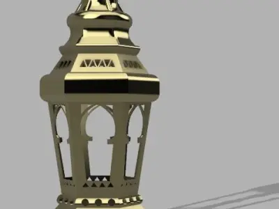Ramadan lantern 3D print model