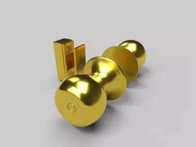 Door Knob CG4 3D model