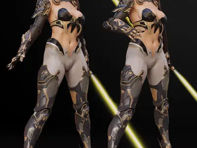 The Galactic Enforcer 3D Model 3D model