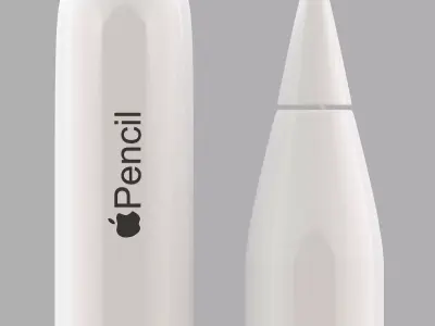 Apple Pencil 2 3D model