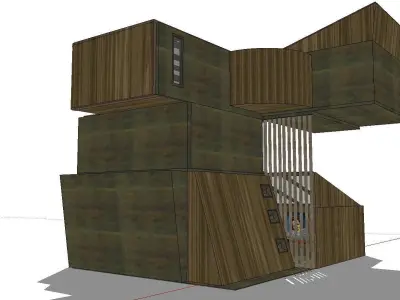 Creative Design-Holiday Cabin-0141 3D model