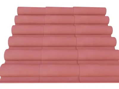 The Roof red 3D model