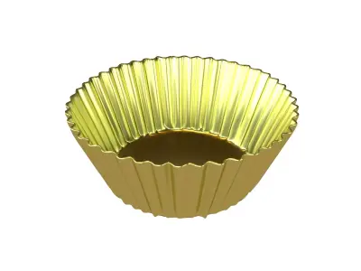 Cupcake Case v1 015 Low-poly 3D model