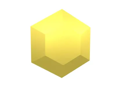 Gem v7 006 Low-poly 3D model