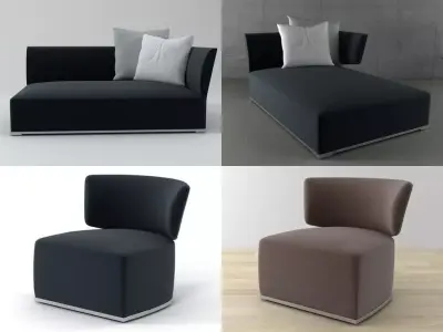 Amoenus sofa 3D model