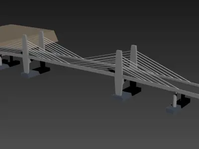 Bridge  3D model get