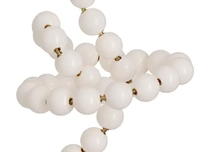 Voltige de Perles Chandelier 3D model