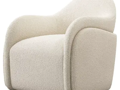 Charter Street Rhodes Chair 3D model