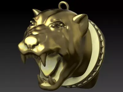 Pendant Panther 3D print model