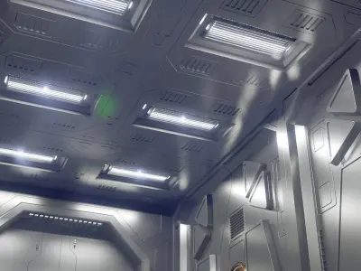 sci-fi set1 3D model