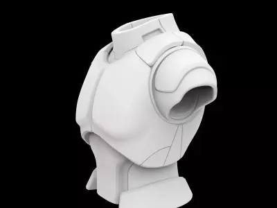 Robot Desk Organizer 3D Print Model 3D print model