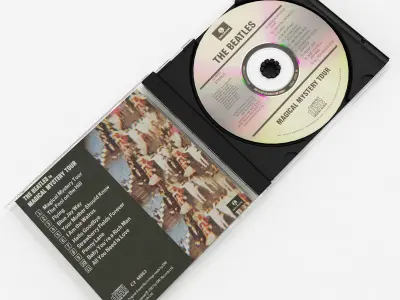CD Jewel Case 3D model