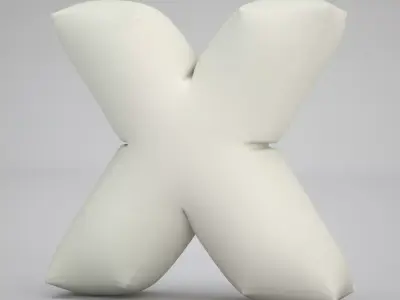 X Balloon 3D model