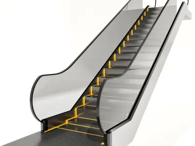 Escalator No1 A 3D model