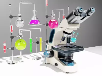 Compound Microscope  3D model