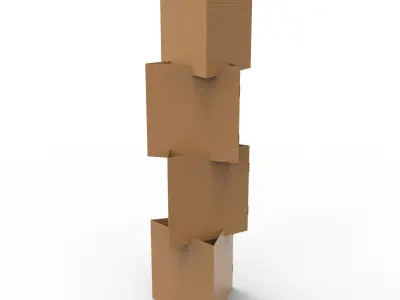 Point of Sale Cardboard Display Stand Texture