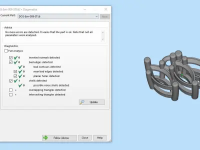 Earring 009 3D print model