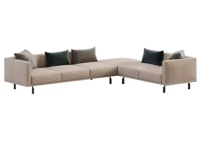 Sofa Binario by Flou 3D model