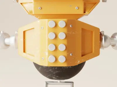 Robot V22 3D model