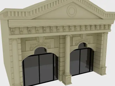 Classic Building 3D model