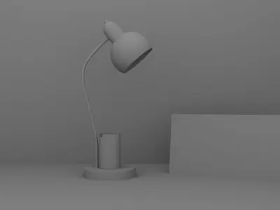 Desk Lamp  3D model buy