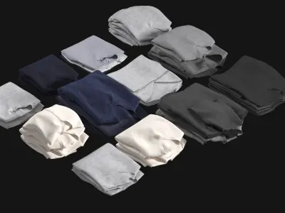  Folded Clothes Collection 