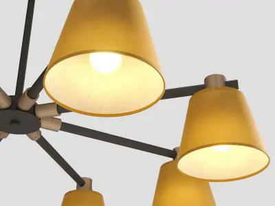 Lampatron Natura A 8 lamps 3D model