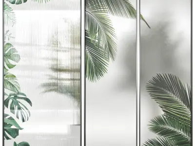 Phyto Glass Partition 3D model