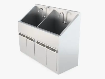 Medical - Surgical Sink  3D model